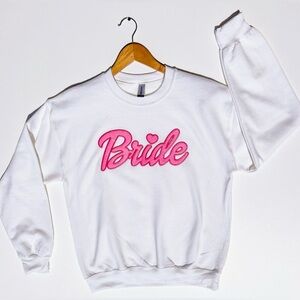 Bride sweatshirt, NEW robe, bride to be heart sunglasses, bride or die t-shirt.